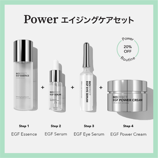 サイト限定】Power エイジングケアセット - BIOEFFECT Japan